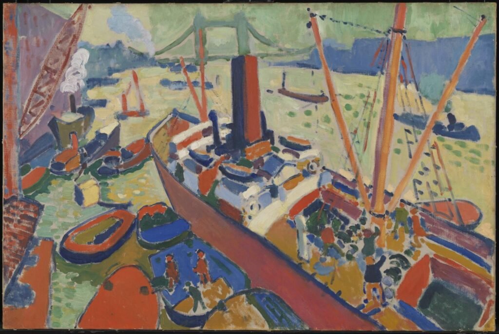 El puerto de Londres (1906) – André Derain