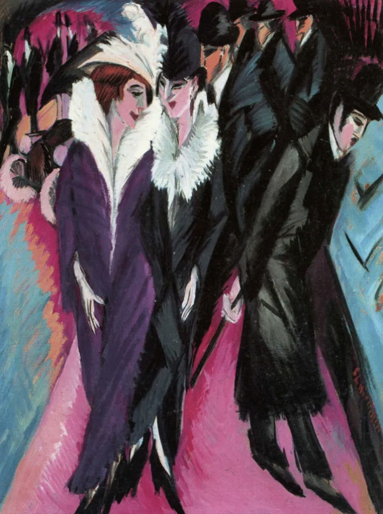 La calle, Berlín (1913) – Ernst Ludwig Kirchner