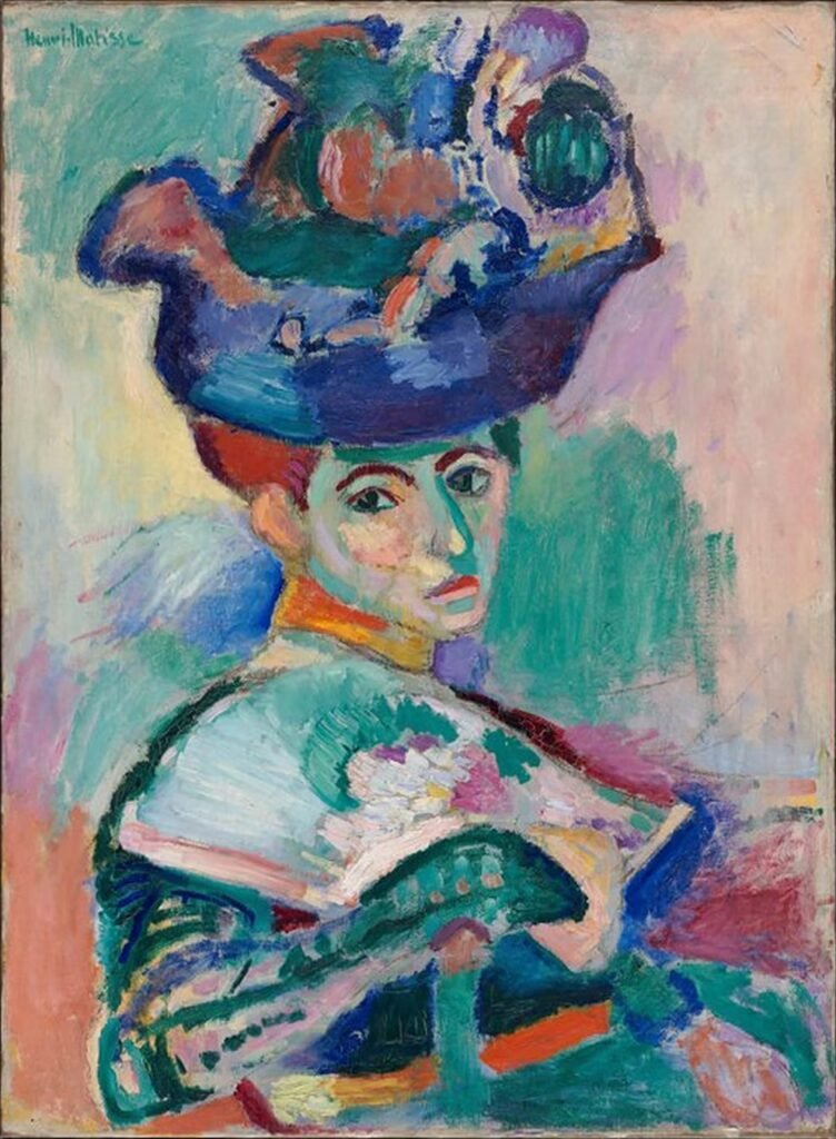 Mujer con sombrero -1905 Henri Matisse