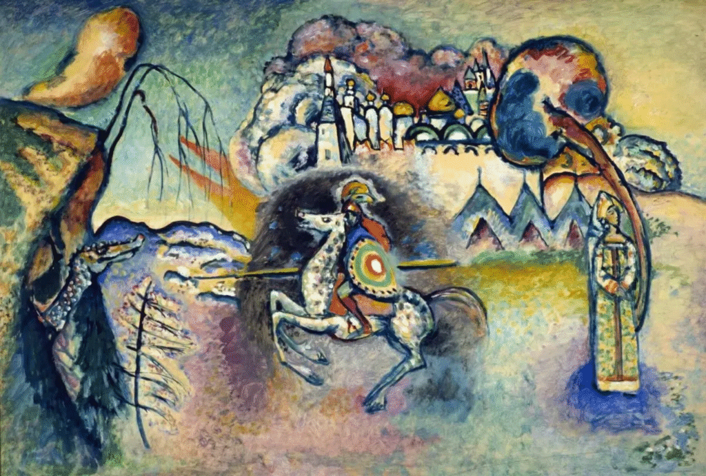 San Jorge (1915) – Wassily Kandinsky